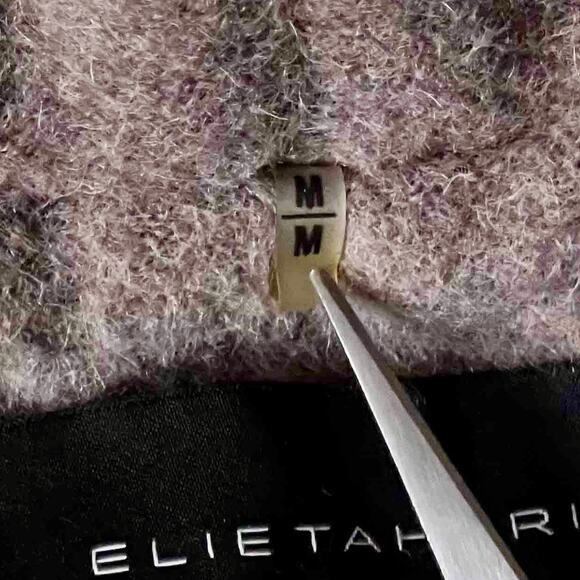 Elie Tahari Belted Wrap Coat Brown Size M Shawl Collar Wool Alpaca Blend Preppy - Picture 8 of 13